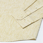Macbeth Yellow Stripe Button Down Linen Shirt - John Ellies