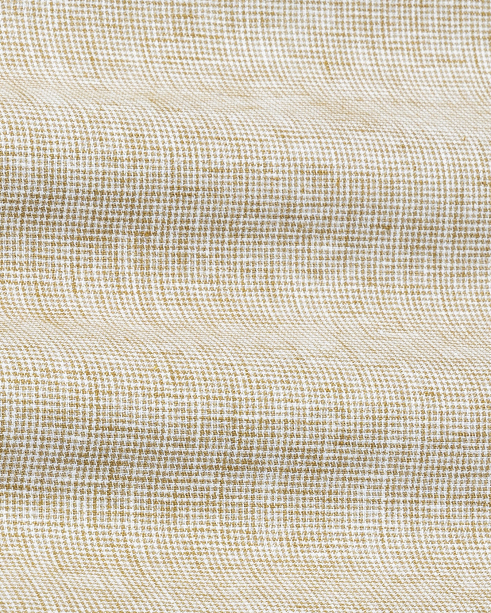 Isaac Brown Check Button Down Linen Shirt - John Ellies