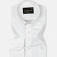 Agnes White Textured Cotton Shirt - John Ellies