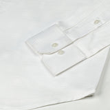Agnes White Textured Cotton Shirt - John Ellies