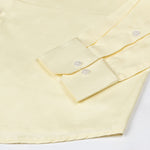 Agnes Yellow Textured Cotton Shirt - John Ellies