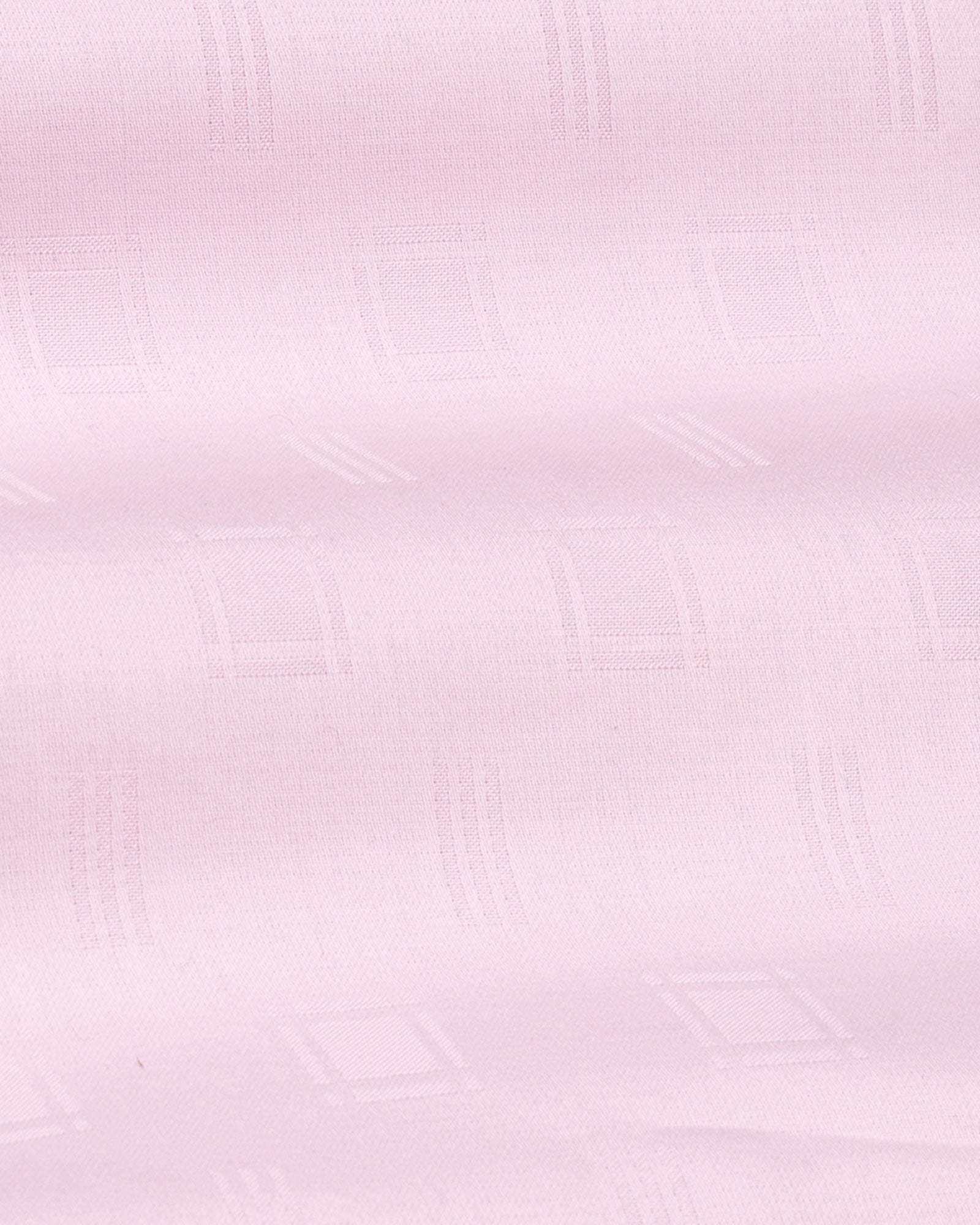Agnes Light Pink Textured Cotton Shirt - John Ellies