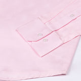 Agnes Light Pink Textured Cotton Shirt - John Ellies