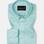 Agnes Lime Textured Cotton Shirt - John Ellies