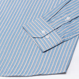 Edific Blue Stripes Cotton Shirt - John Ellies