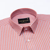 Edific Red Stripes Cotton Shirt - John Ellies