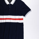 Pilar Imperial Navy Cotton Polo T-Shirt