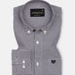 Hazel Black Check Button Down Oxford Cotton Shirt - John Ellies