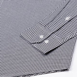 Hazel Black Check Button Down Oxford Cotton Shirt - John Ellies