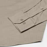 Amess Tan Plain Linen Shirt - John Ellies