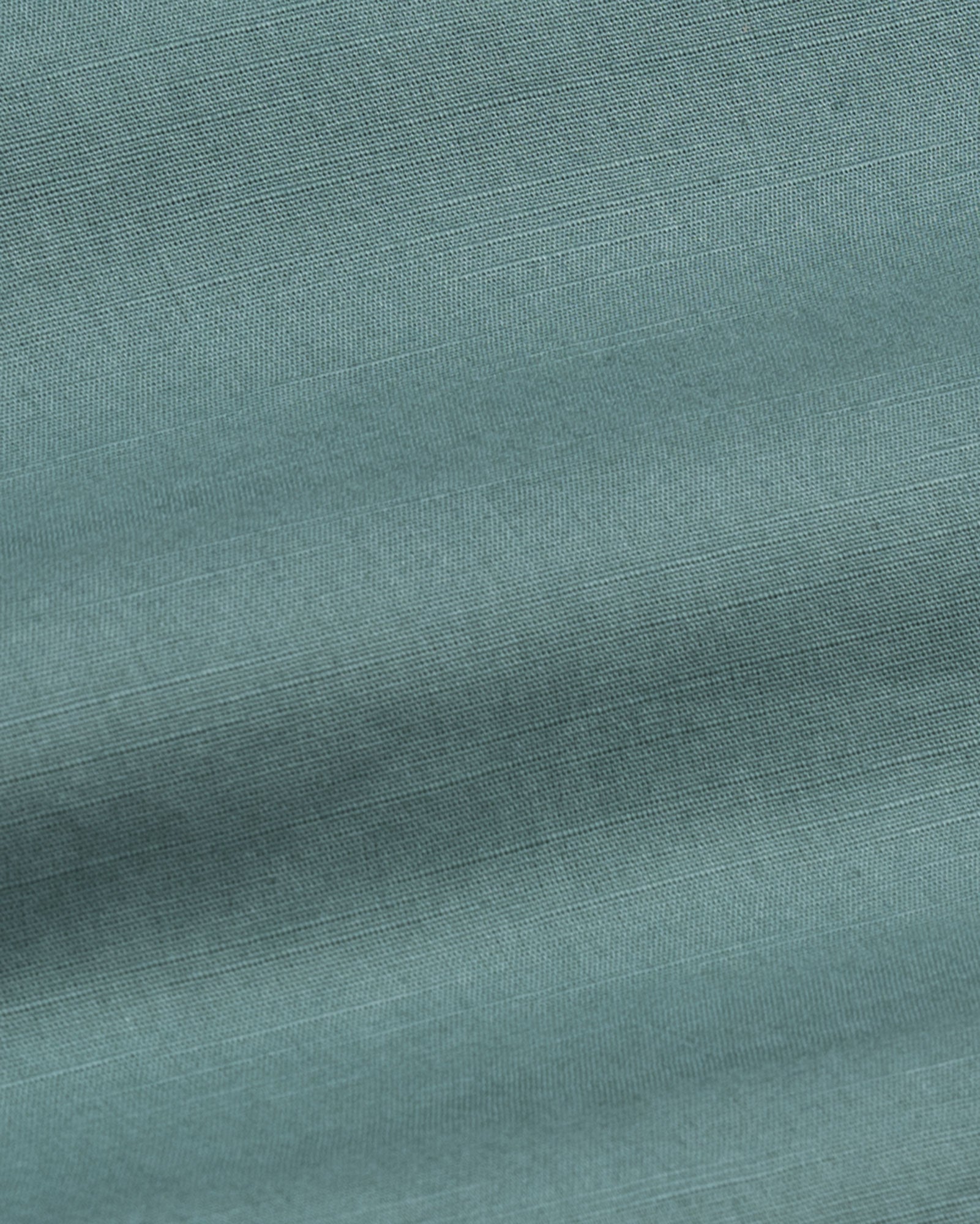 Amess Olive Plain Linen Shirt - John Ellies