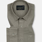 Amess Bronze Plain Linen Shirt - John Ellies