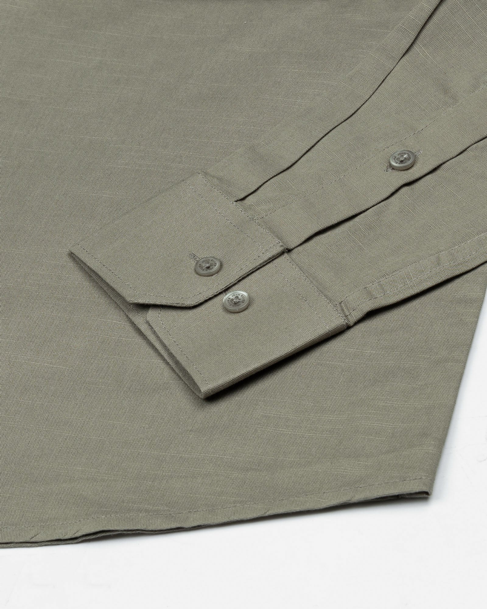 Amess Bronze Plain Linen Shirt - John Ellies