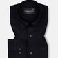 Amess Black Plain Linen Shirt - John Ellies