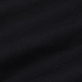 Amess Black Plain Linen Shirt - John Ellies