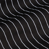 Orter Black Stripes Button Down Premium Cotton Shirt - John Ellies