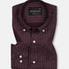 Orter Purple Pin Stripes Button Down Premium Cotton Shirt - John Ellies