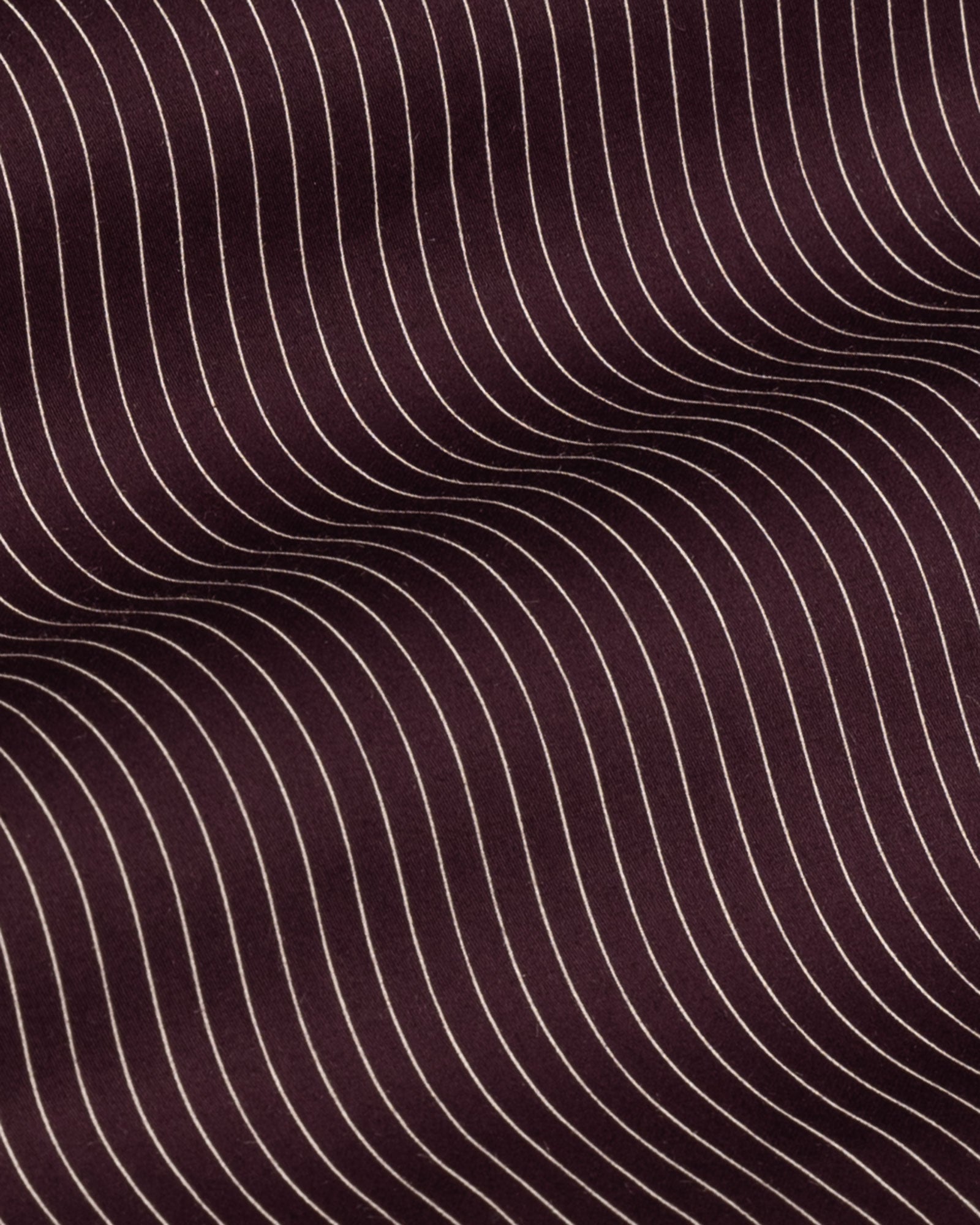 Orter Purple Pin Stripes Button Down Premium Cotton Shirt - John Ellies