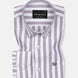 Layt Purple Stripes Oxford Cotton Shirt - John Ellies
