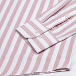 Layt Pink Stripes Oxford Cotton Shirt - John Ellies