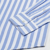 Layt Blue Stripes Oxford Cotton Shirt - John Ellies