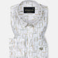Celith Olive Abstract Linen Printed Shirt - John Ellies