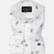 Celith White Leaf Linen Printed Shirt - John Ellies