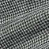 Zinots Green Houndstooth Check Button Down Linen Shirt - John Ellies