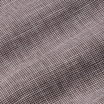 Zinots Brown Houndstooth Check Button Down Linen Shirt - John Ellies