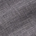 Zinots Black Houndstooth Check Button Down Linen Shirt - John Ellies