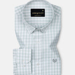 Asford Olive Hidden Button Down Oxford Cotton Shirt - John Ellies