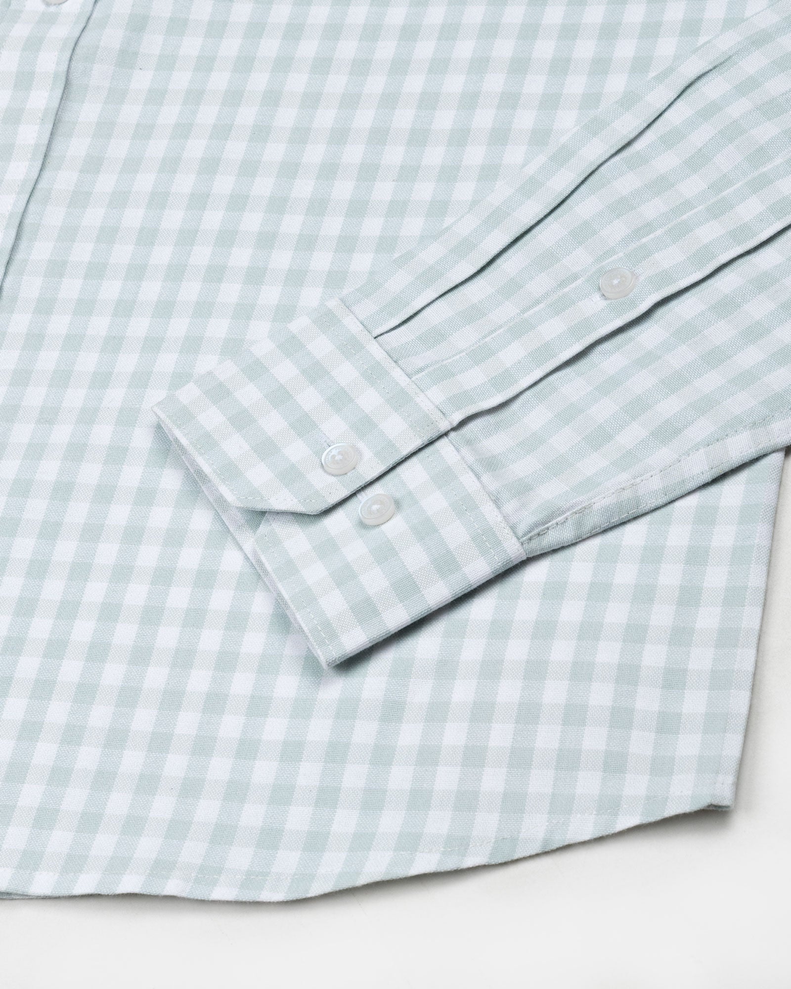 Asford Olive Hidden Button Down Oxford Cotton Shirt - John Ellies