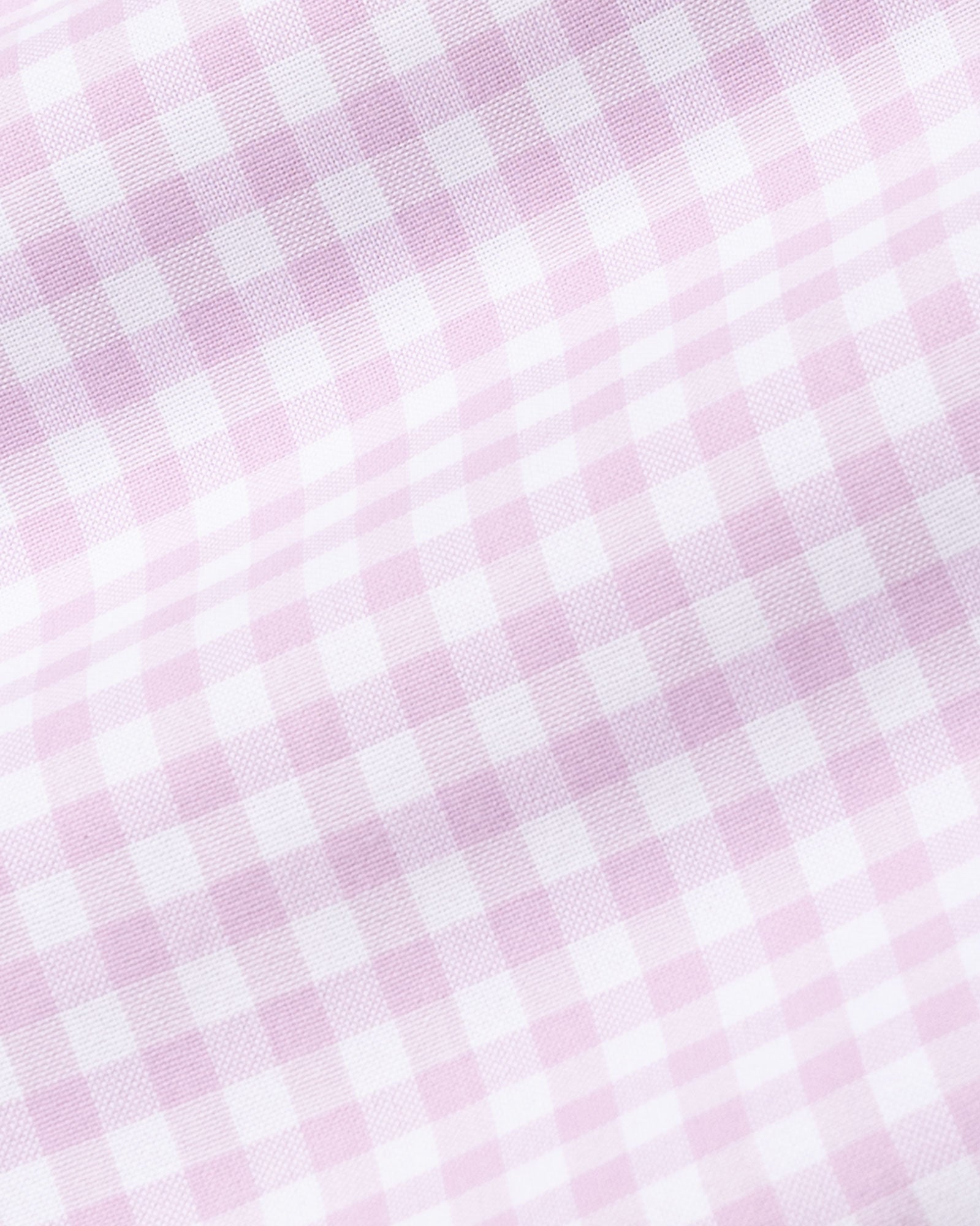 Asford Pink Hidden Button Down Oxford Cotton Shirt - John Ellies