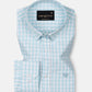 Asford Sky Blue Hidden Button Down Oxford Cotton Shirt - John Ellies