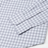 Asford Grey Hidden Button Down Oxford Cotton Shirt - John Ellies