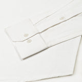 Pekzy White Plain Luxurious Linen Shirt