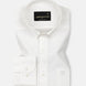 Pekzy White Plain Luxurious Linen Shirt - John Ellies