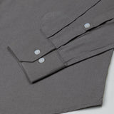 Pekzy Grey Plain Luxurious Linen Shirt
