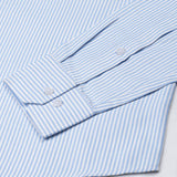 Axels Sky Blue Stripes Oxford Cotton Shirt