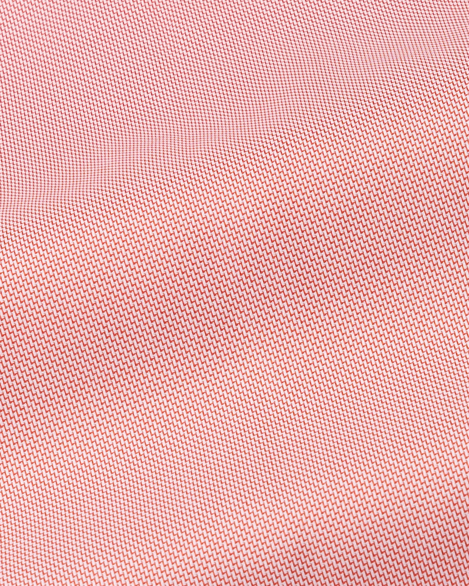 Marcell Orange Textured Cutaway Cotton Shirt - John Ellies