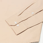 Marcell Yellow Textured Cutaway Cotton Shirt - John Ellies
