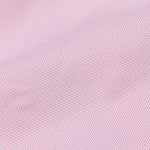 Marcell Pink Textured Cutaway Cotton Shirt - John Ellies