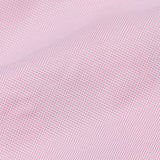 Marcell Pink Textured Cutaway Cotton Shirt - John Ellies