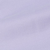 Marcell Lavender Textured Cutaway Cotton Shirt - John Ellies
