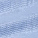 Marcell Blue Textured Cutaway Cotton Shirt - John Ellies