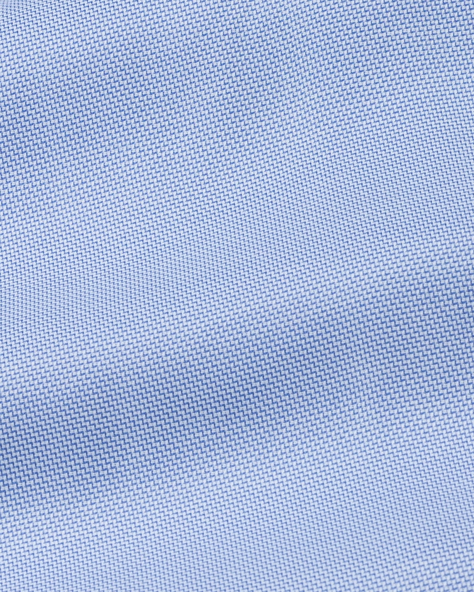 Marcell Blue Textured Cutaway Cotton Shirt - John Ellies