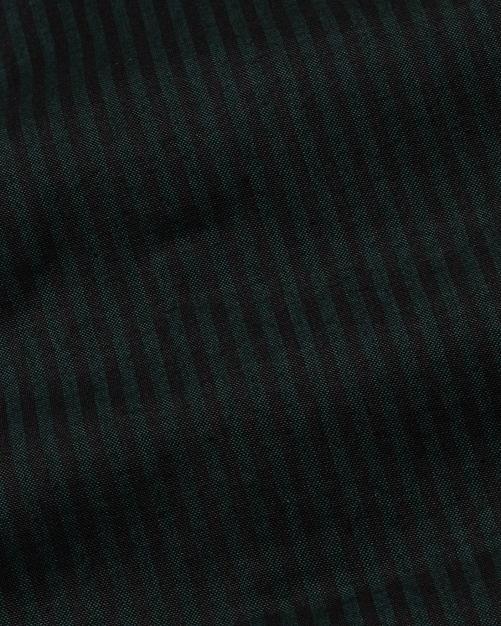 Destiny Green Stripes Oxford Cotton Shirt - John Ellies