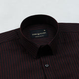 Destiny Red Stripes Oxford Cotton Shirt - John Ellies