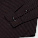 Destiny Red Stripes Oxford Cotton Shirt - John Ellies