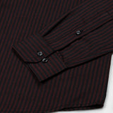 Destiny Red Stripes Oxford Cotton Shirt - John Ellies